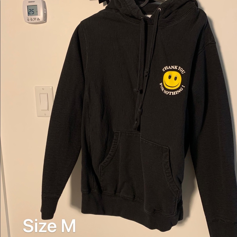 Smile face hoodie